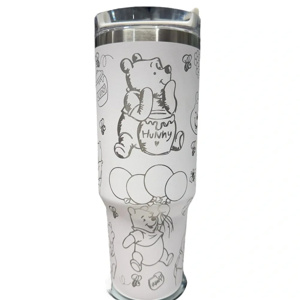 New 40oz laser engraved Winnie the Pooh Tumbler.